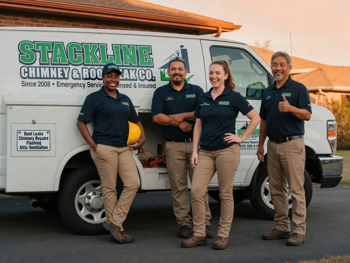 Chimney flashing repair company in Badger, AK